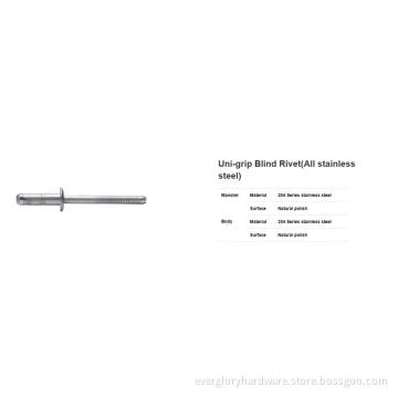 Uni-grip Blind Rivet(All stainless steel)